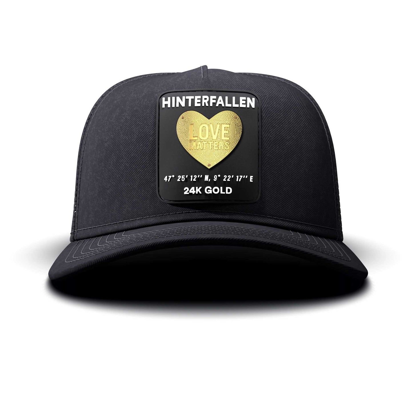 Heart, Love Matters - Hinterfallen Patch, Trucker Cap, curved