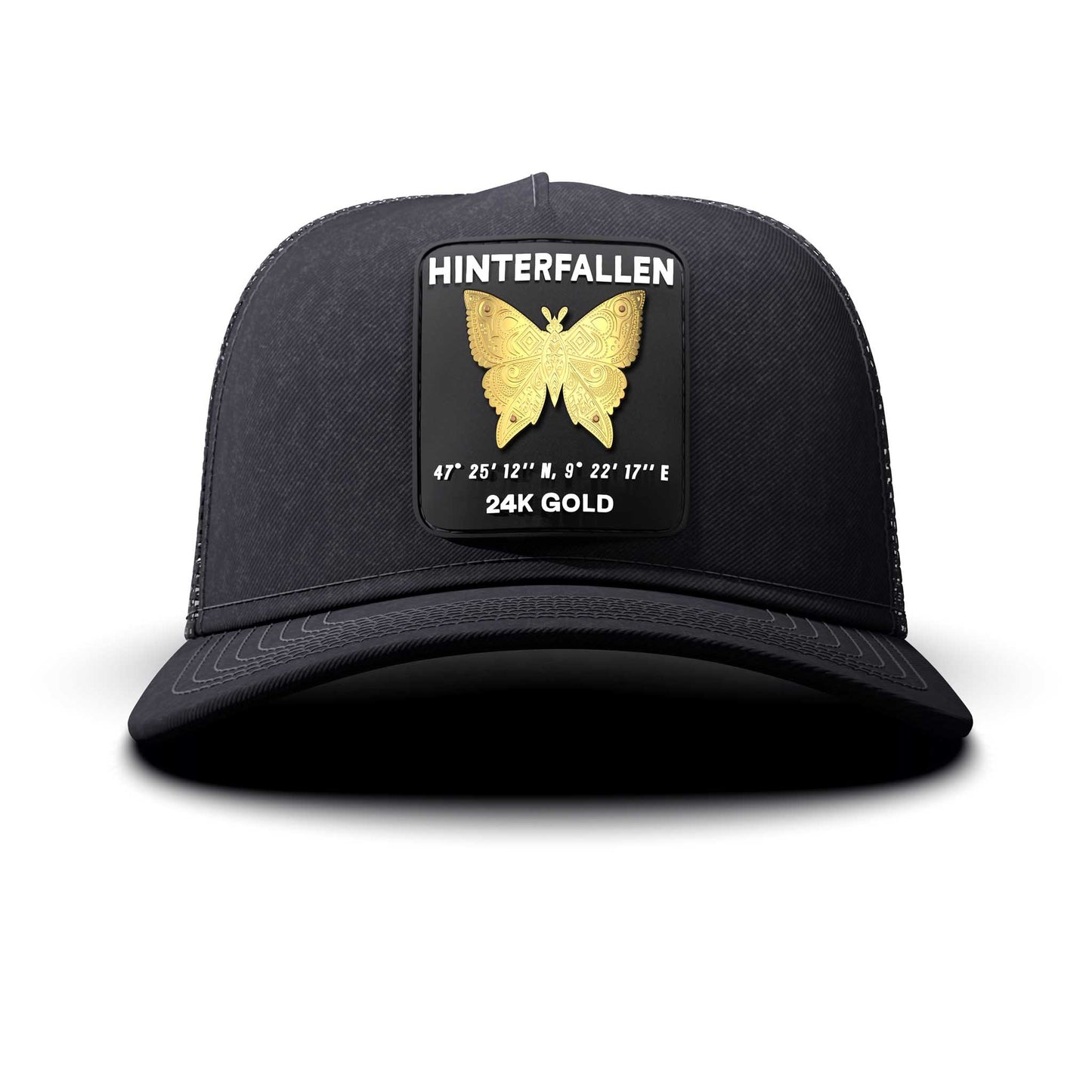Butterfly - Hinterfallen Patch, Trucker Cap, curved