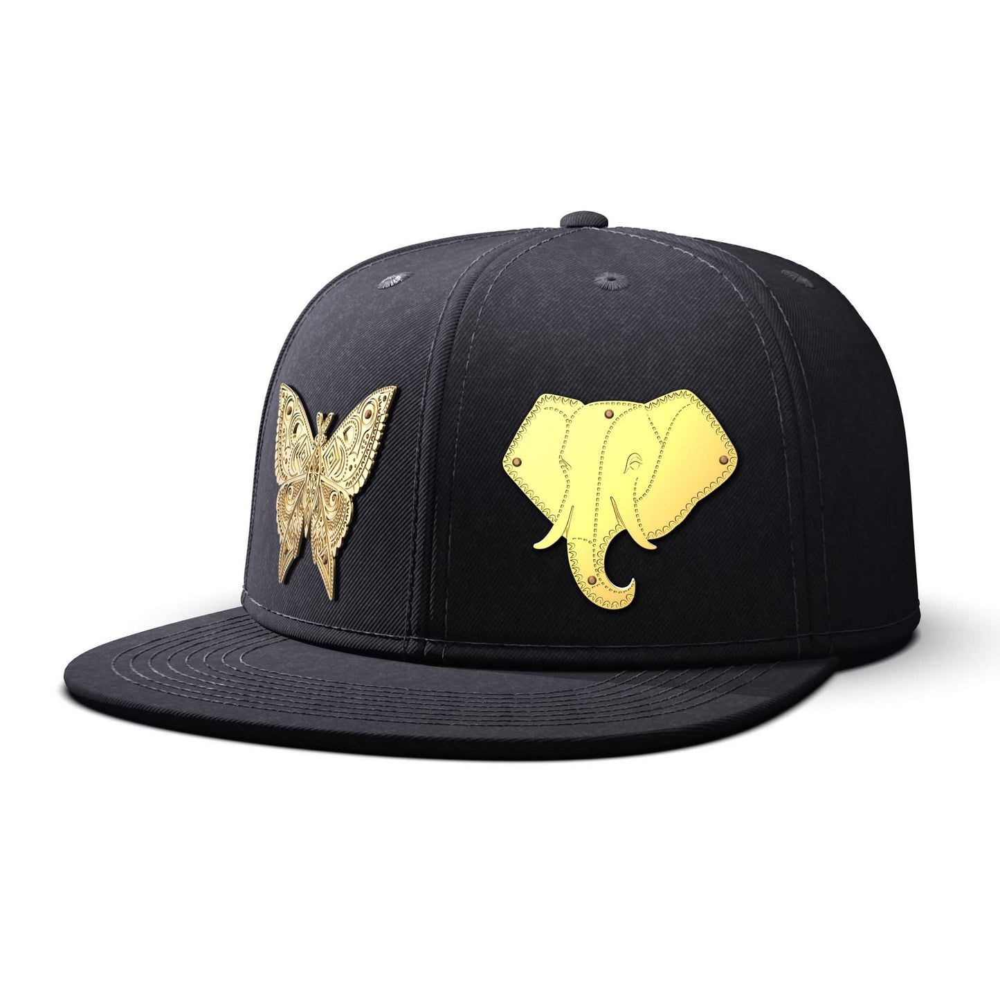 Wonders of the Earth - Double Gold Charm SUPER BIG