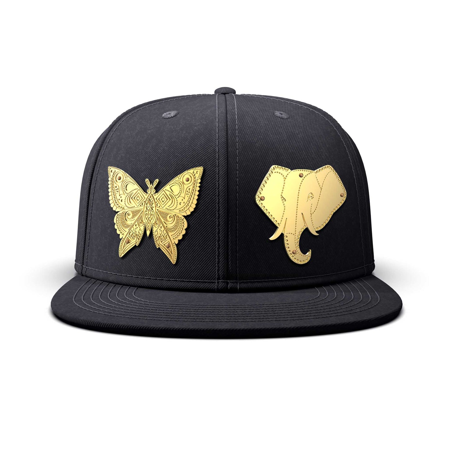 Wonders of the Earth - Double Gold Charm SUPER BIG