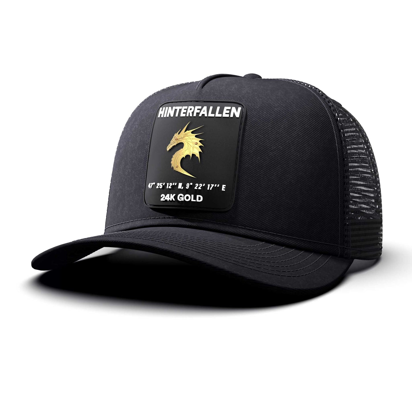 Dragon - Hinterfallen Patch, Trucker Cap, curved