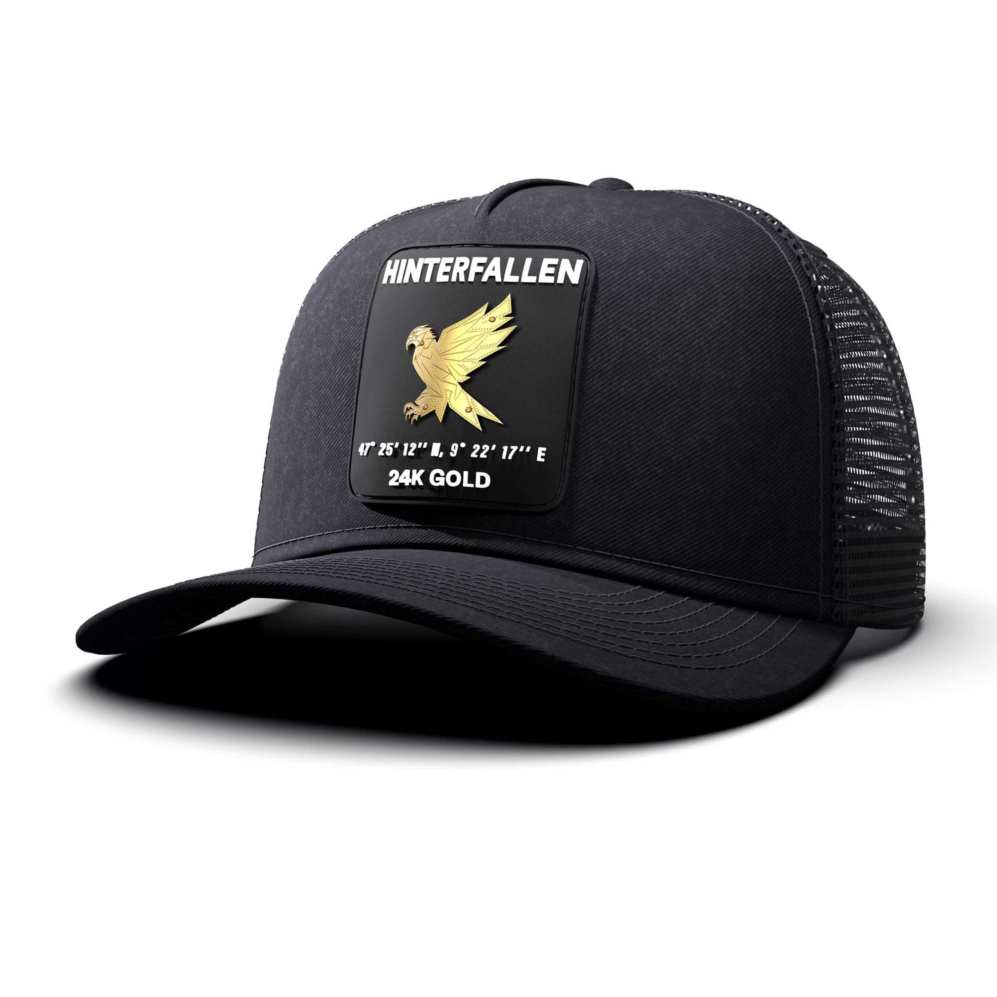Eagle - Hinterfallen Patch, Trucker Cap, curved