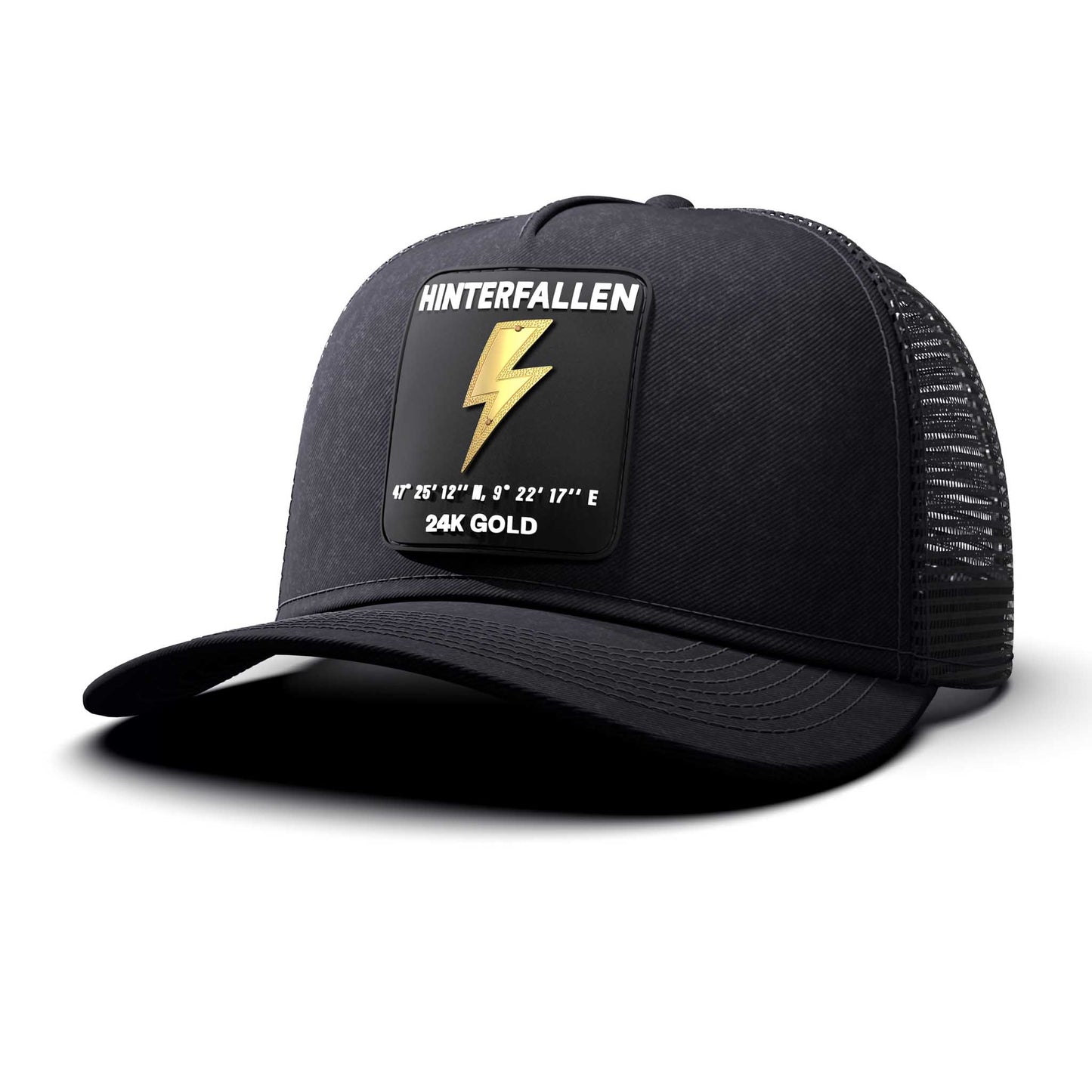 Flash - Hinterfallen Patch, Trucker Cap, curved