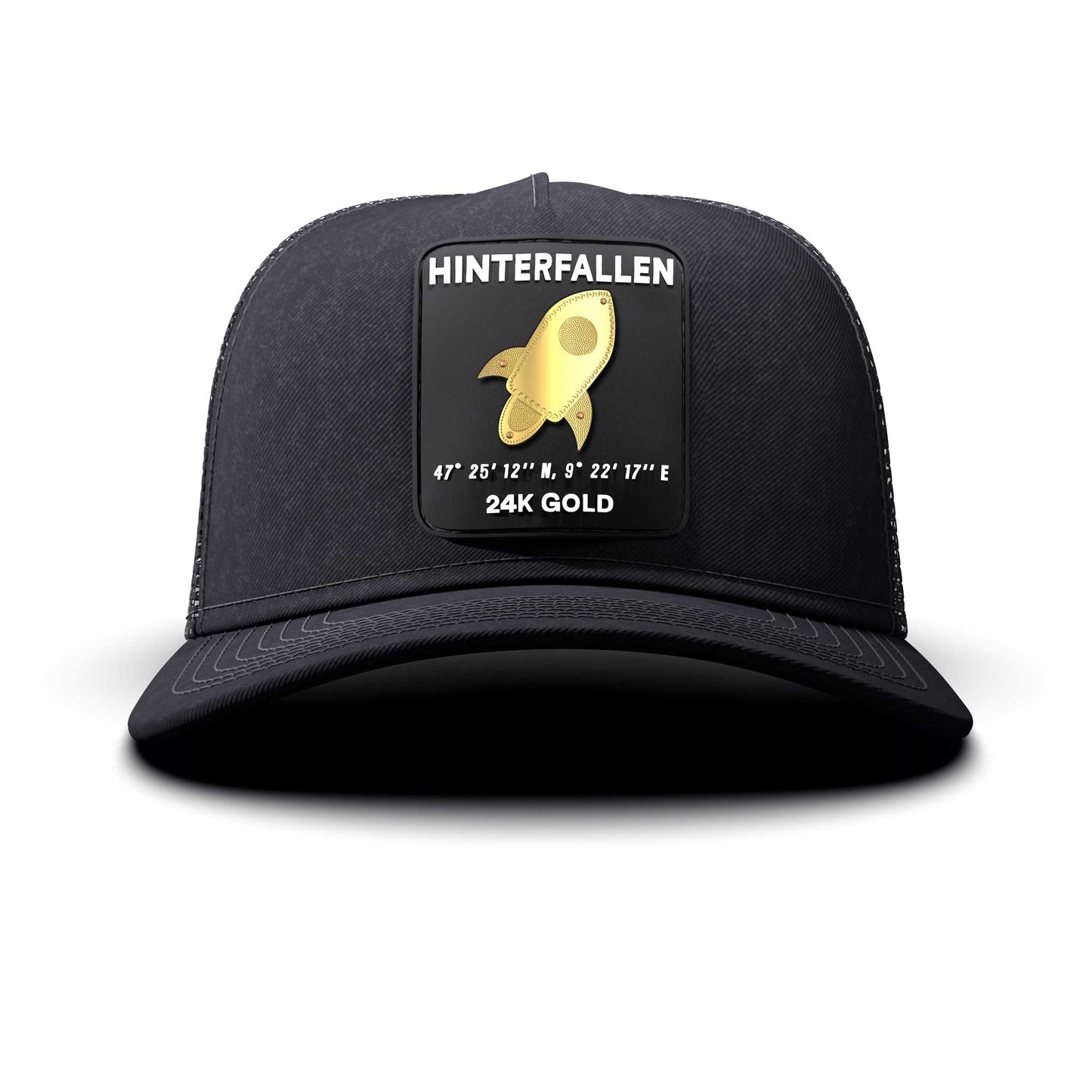 Rocket - Hinterfallen Patch, Trucker Cap, curved