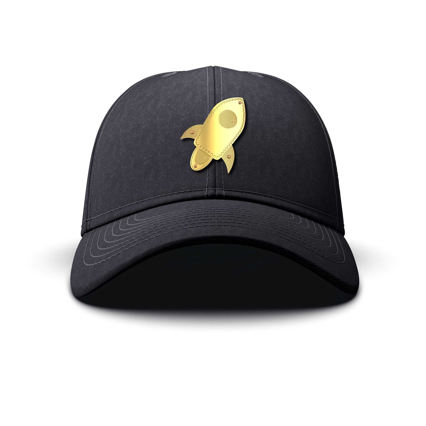 Rocket - Women's, Single Gold Charm, curved