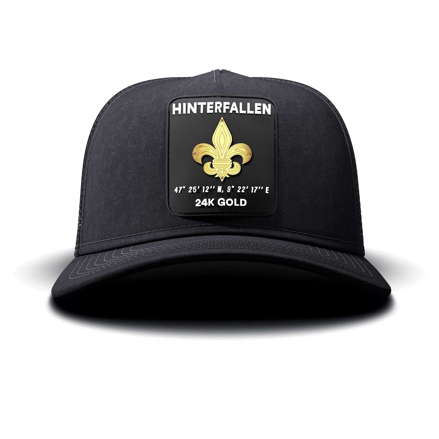 Royal Flower - Hinterfallen Patch, Trucker Cap, curved