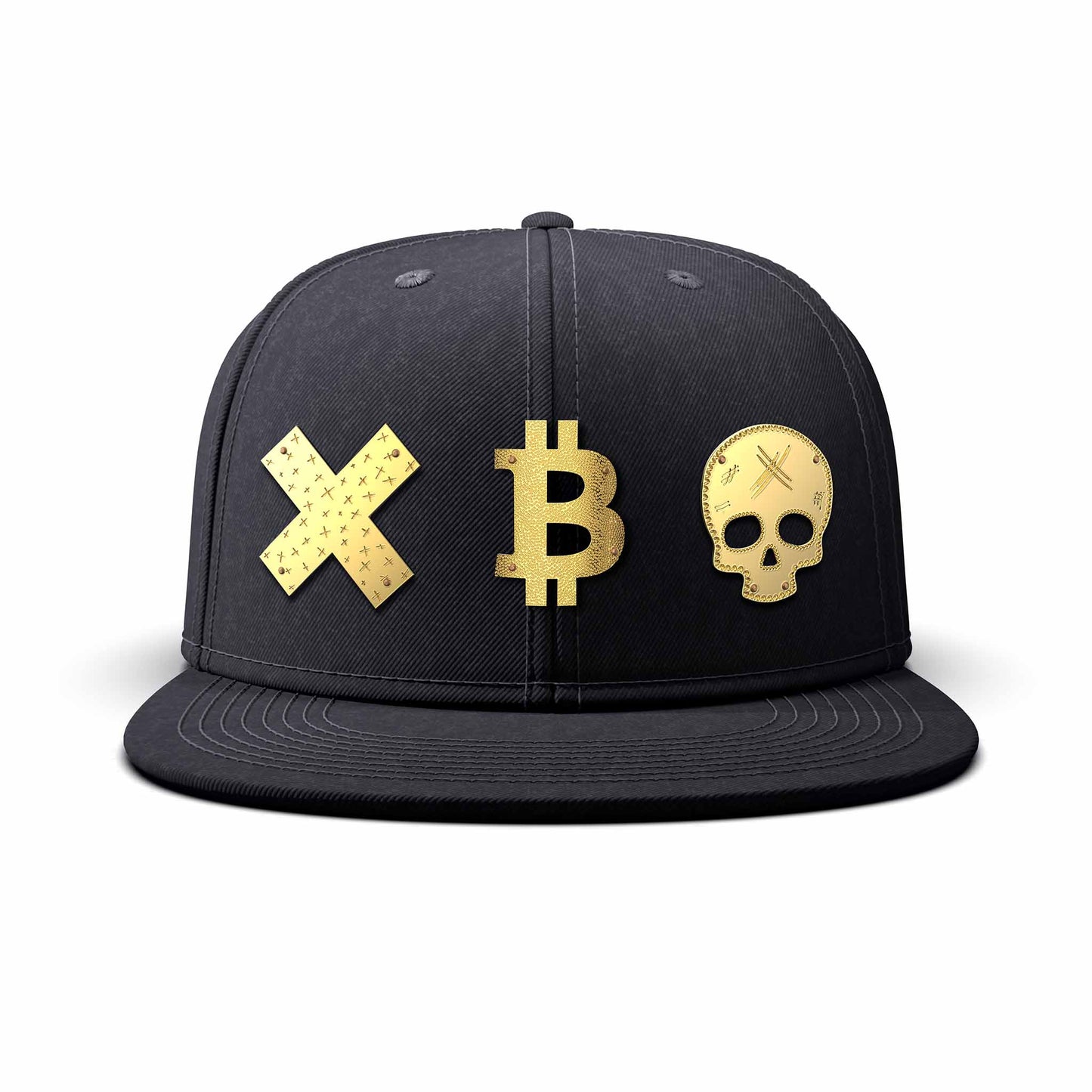 Bitcoin, No risk no fun - Triple Gold Charm BIG