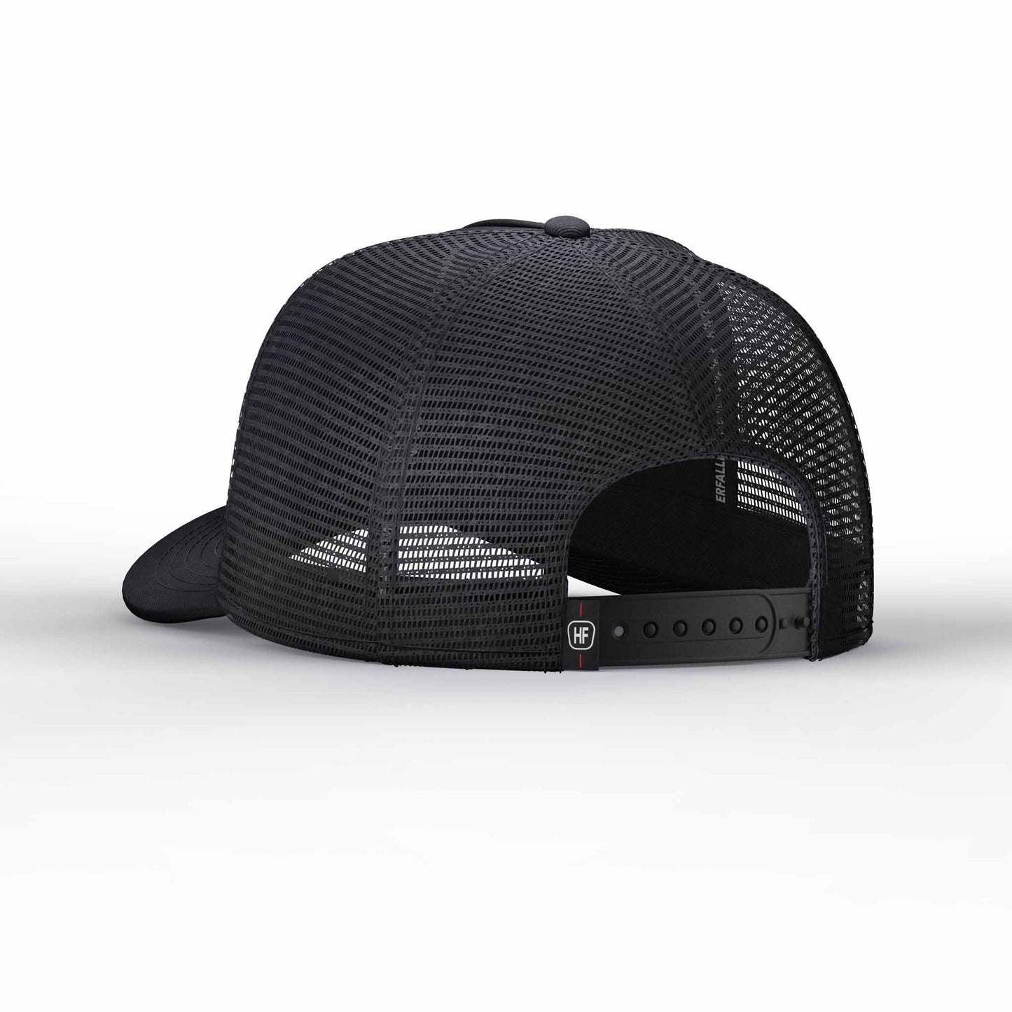 Los Angeles, CA - Black Patch, Trucker Cap, curved